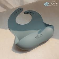 Silicone Baby Bib in Blue